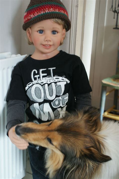 It was inspired by the story of feral child ivan mishukov. Alex loves dogs. | Child doll, Reborn babies, Reborn dolls