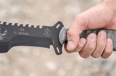 A lot of influences, needs, and rigorous tests went into the thought process and design behind the sxb. SXB Knife - TOPS Knives Tactical OPS USA