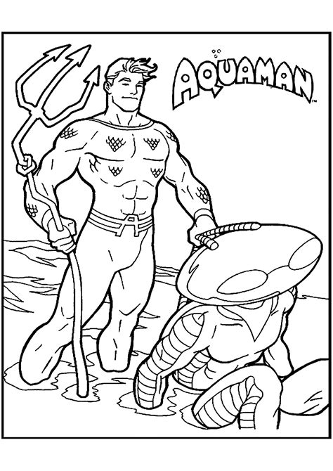 Aquaman coloring pages for kids and parents, free printable and online coloring of aquaman pictures. Aquaman coloring pages Unique Their Own Each the World S ...