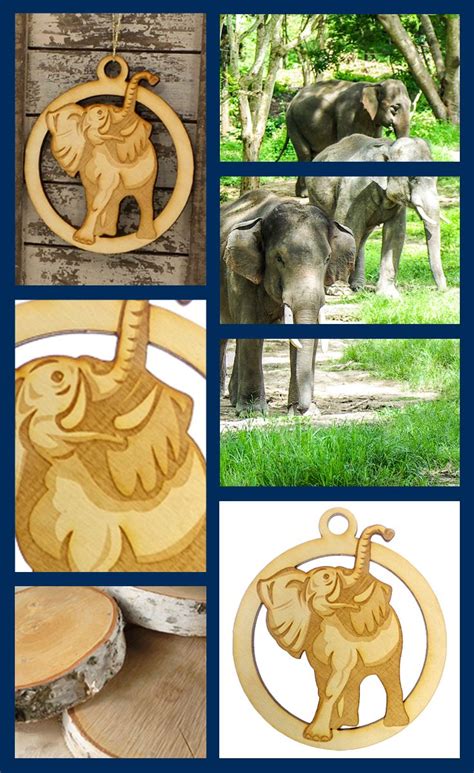 Hang it to liven up a dull wall or place it over your bed to relax you after the day's activities. Personalized Lucky Elephant Ornament, Elephant Lover Gift ...