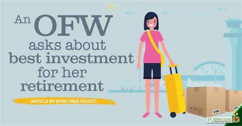 Start investing with just php 10,000—diversified portfolio it's the perfect investment option if you don't have the time or knowledge for actual stock trading. An OFW asks about best investment for her retirement - FQMom