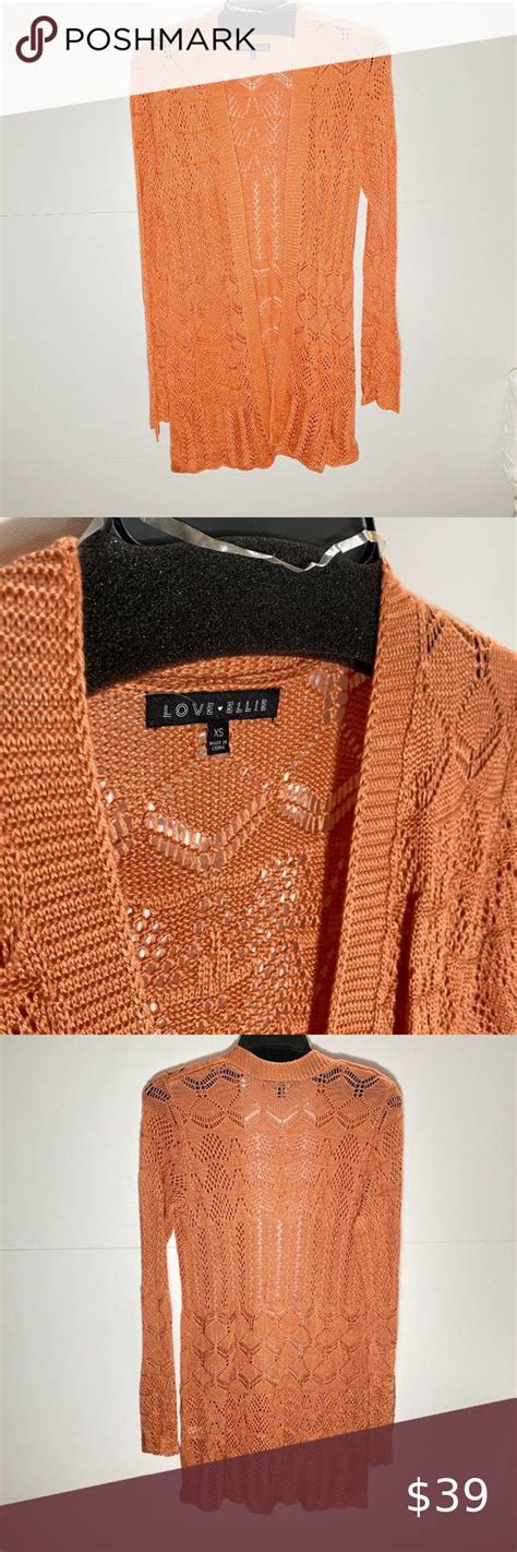 While amazon could replicate all of this, will customers want to get their killer work outfit that makes them feel like a boss at the same place where they buy electronics? Love Ellie Coral Cardigan Sweater | Coral cardigan, Stitch ...