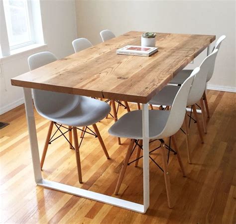 Not only ideal for updating your kitchen table and fixing any wobbles you might have, but they're also the perfect opportunity to get creative and pick and choose your ideal. Gloss White Metal Table Legs and Table Bases | Symmetry ...