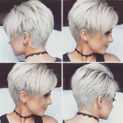 If you're searching for short haircuts for thin hair, make sure you select a style that brings out the best features of your face and builds a flattering hair texture. 20 Photo of Tapered Gray Pixie Hairstyles With Textured Crown
