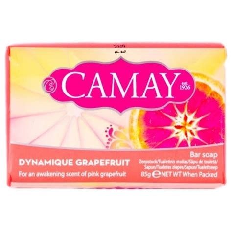 Camay is for all skin types. CAMAY Bar Soap Mydło w kostce Dynamique Grapefruit 85g ...