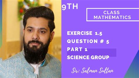 Mathematics form 5 chapter 2 addition and subtraction of matrices. 9th Class Mathematics | Science Group | Chapter 1 ...