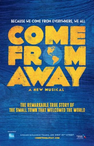 To enter the beetlejuice digital lottery visit. Come From Away The Broadway Musical Poster - Come From ...