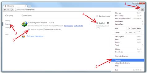 Before trying ways to install idm module extension, make sure to check the settings of idm to ensure that. Download idm cc 7.3.69 for google chrome version 33.0.1 | idm working for Google Chrome | Free ...