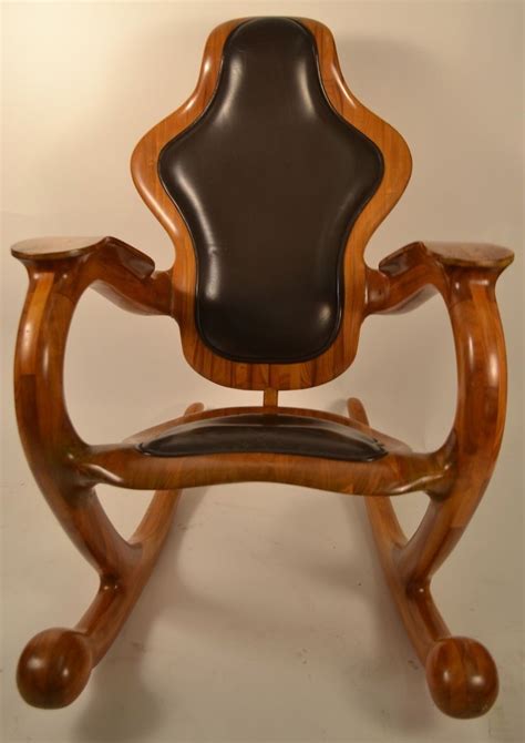 Are you looking for a rocking chair that is modern, classic or traditional? Organic Modern Rocking Chair Signed Sterling Johnson King ...