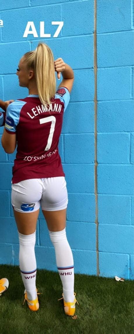Former arsenal and germany keeper jens lehmann has been sacked from his role on hertha berlin's board after sending a whatsapp message to pundit dennis aogo calling him a quota black guy. Alisha Lehmann : West Ham S Alisha Lehmann Signs Contract ...