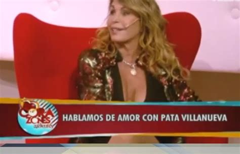 Pata villanueva was contestant, who appeared on episode of ¿quién quiere ser millonario? Pata Villanueva contó que tuvo un affaire con Luciano Castro