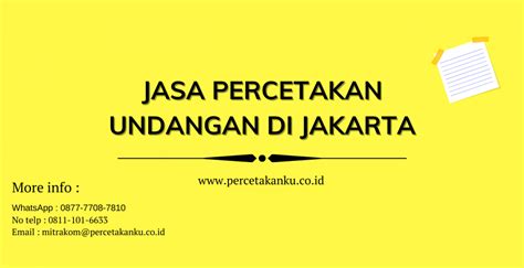 Lengkap dengan nama kalian dan pasangannya serta pelaksanaan akad nikah. Jasa Cetak Undangan Murah Di Jakarta Via Online | Percetakan