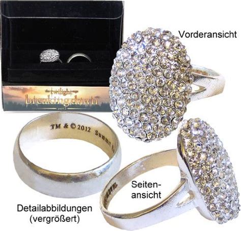 Kami sekarang memperkenalkan versi baru dari permainan dengan adegan yang diciptakan kembali dan. Twilight Breaking Dawn Part 2 Engagement Ring and Wedding Band Set Prop Replica - Relive the ...