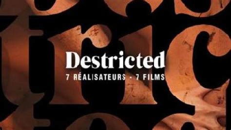 Use this search to find out when you need to appear in district or municipal court. Destricted (2007), un film de Marina Abramovic, Matthew ...