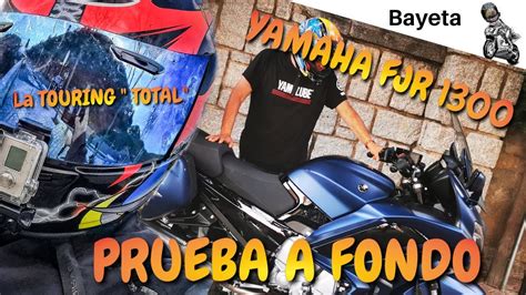 Right, let's get straight down to it and dispel any notion that penning these reports simply involves swanning around on new metal, scribbling notes. Yamaha FJR 1300 Prueba Review en Castellano - YouTube