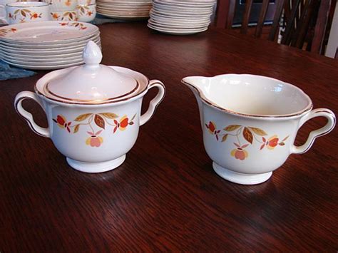 Now on to making this. Hall's China Jewel Tea Autumn Leaf Lidded Sugar Bowl With ...