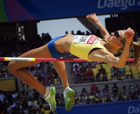 The women's high jump was added in. Ebba Jungmark's bid to make Olympic high jump finals fall ...