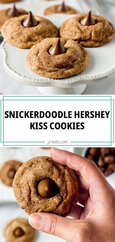 Discover lots of easy hershey kiss thumbprint cookies to make any time of the year. Snickerdoodle Hershey Kiss Cookies are a fun twist on peanut butter blossoms. They're rolled in ...