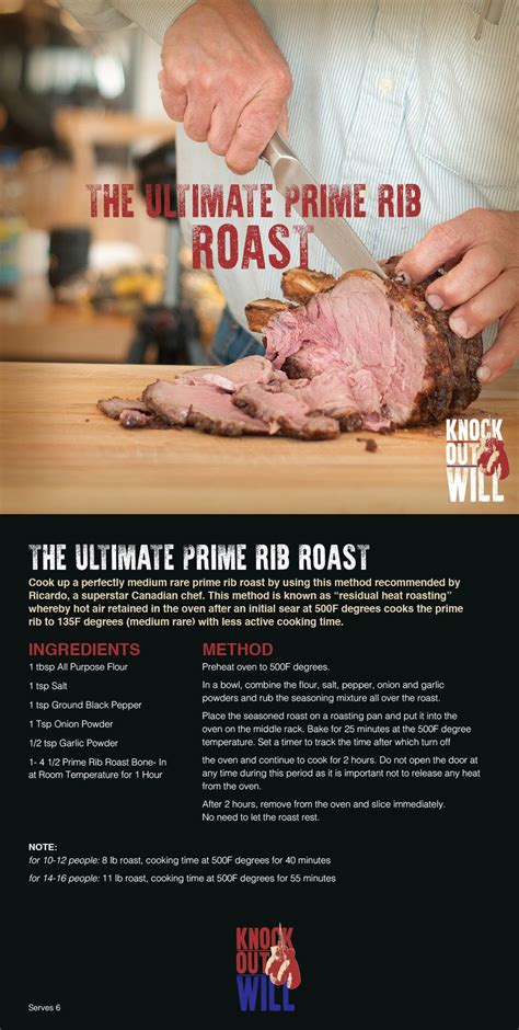 But in this case, impressive doesn't need to mean complicated or difficult. #KNOCKOUTWILL | VICTORY DINNER: The Ultimate Prime Rib ...