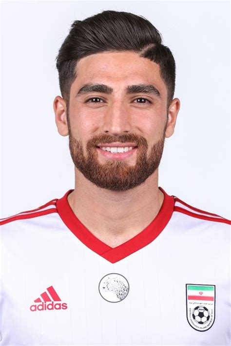 Tuhansia uusia kuvia lisätään päivittäin. Alireza Jahanbakhsh of Iran poses during the official FIFA ...