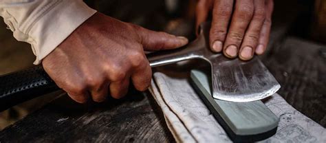 The potentially lethal injury left him with a to sharpen a knife on a whetstone, also known as a sharpening stone, start with the knife near. How To Sharpen A Hatchet With A Grinder