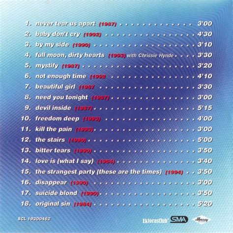 Beautiful boy (darling boy) close your eyes have no fear the monster's gone he's on the run and your daddy's here beautiful, beautiful, beautiful beautiful boy beautiful, beautiful, beautiful beautiful boy. 18 Original Hits For Love - INXS mp3 buy, full tracklist