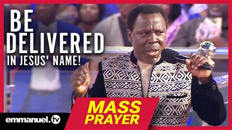 Joshua, the general overseer of synagogue church of all nations (scoan), has denied giving any prophecy on scoan said in a statement: TB Joshua Ministries - I CAN SEE YOU BEING DELIVERED ...