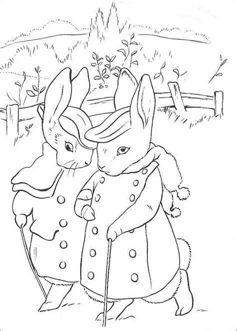 Пётр iii фёдорович, pyotr iii fyodorovich) was emperor of russia for six months in 1762. Kids-n-fun.com | Coloring page Peter Rabbit Peter Rabbit