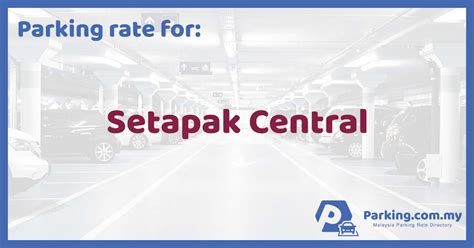 With more than 200 stores, be prepared to get amazed! Parking Rate | Setapak Central