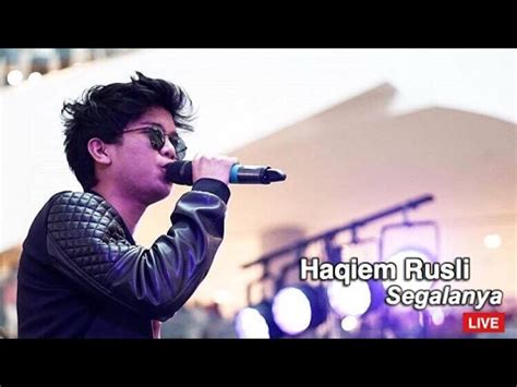 Haqiem rusli performing his debut single, segalanya. Persembahan Haqiem Rusli Di Aman Central | Segalanya ...