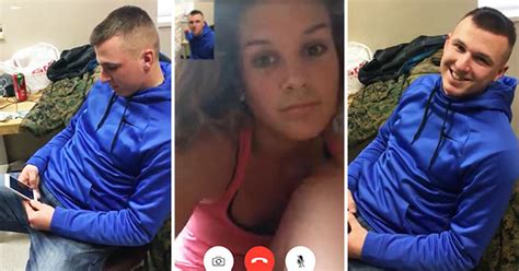 His gf gets busted cheating. Marine Catches His Girlfriend Cheating Using Facetime ...