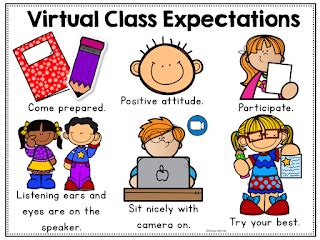 The rules of the classroom a song for kids about the 6 rules of the classroom: Virtual Class Expectations for Google Slides™ in 2020 ...