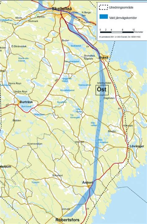 Den ska vara klar år 2030. ABC on Twitter: "Korridor vald för #Norrbotniabanan. #Umeå ...