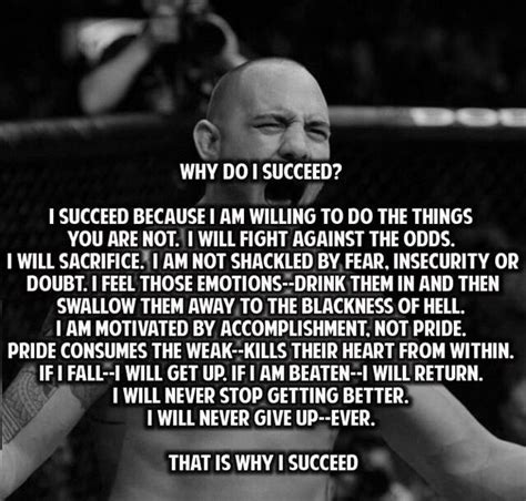 And that is why i succeed. Why do I succeed? | Inspiring quotes about life, Quote posters, I will fight