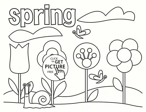 Get whimsical with our fairy forest coloring sheets and show your child. Spring Tree Coloring Page at GetDrawings | Free download