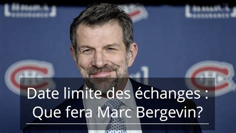The montreal canadiens general manager marc bergevin is convinced players to stay in montreal for less than market value. Hockey30 | Marc Bergevin à Denver...pour un TRADE..ou pour ...