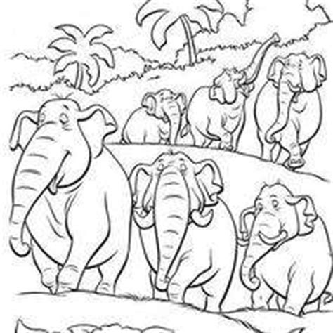 This jungle boar is happy, but he need some color! THE JUNGLE BOOK Original movie printables - 20 free Disney ...