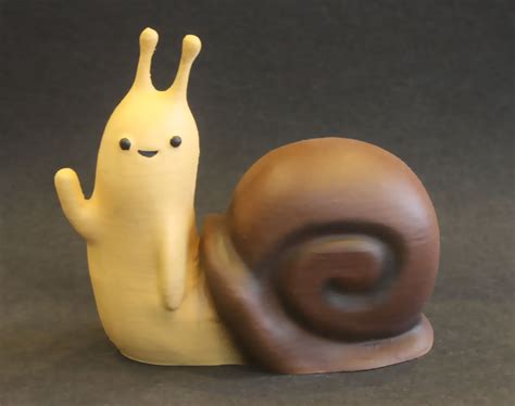 Climbing #adventure #snail adventure time snail, snail embroidery, snail mail inspiration, snail doodle, cute snails, snail costume for kids, african snail, snail painting, snail mail band. 3D Printable Adventure Time - Waving Snail by Lloyd Roberts