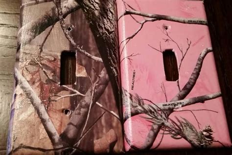 ✅ free shipping on many items! RealTree Camouflage Switchplate, Light Switch Cover, Pink ...