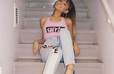 ariana grande glam viva instagram nude sexy press look jeans hollywood west arianagrande pretty outfits imagines dirty fotos imgur hair