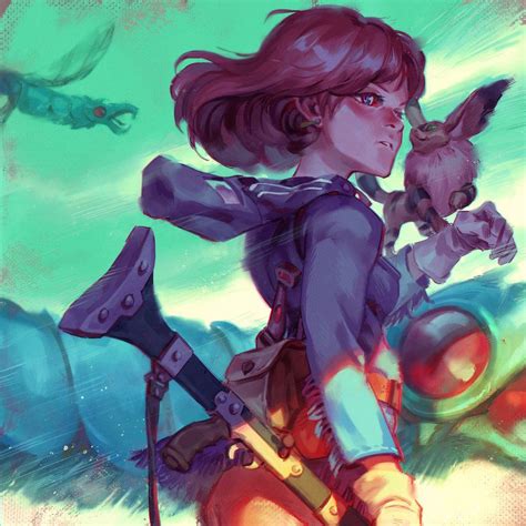 In a recent announcement, studio ghibli shares a small preview of their next film based on another book by diana wynne jones, earwig and the witch. Nausicaa by toniinfante.deviantart.com on @DeviantArt ...