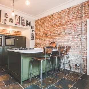 All you need is some trendy bar stools to sit. 75 Most Popular Galley Kitchen with a Breakfast Bar Design ...