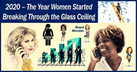 Is there really an invisible barrier (or glass ceiling) exists just beneath the top of the corporate ladder that blocks successful women from achieving the highest rungs? How Women are Breaking Through Glass Ceilings in 2020