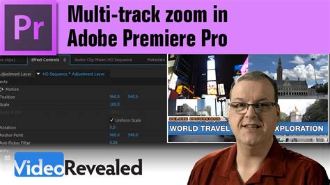 Shots that have motion in them are more visually interesting then shots that in fact, imovie has made it easy for users to zoom in on their images and calls this the 'ken burns effect'. Multi-track zoom in Adobe Premiere Pro - YouTube