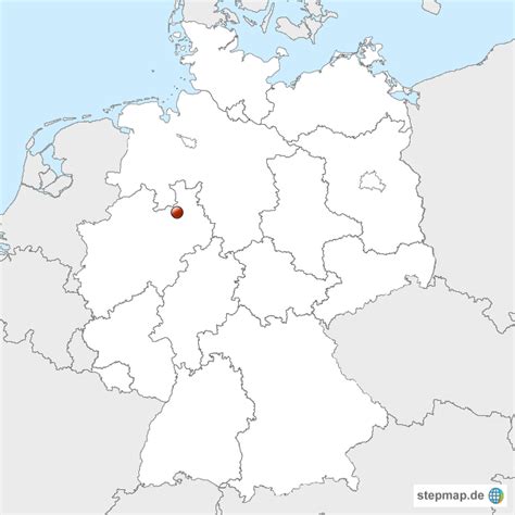 We added your logo and website in our wall map. Bielefeld von tluediger - Landkarte für Deutschland alle ...