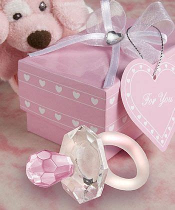 Pacifiers measure approximately 2.25 x 1.13 and are packaged in a silver gift box decorated with a white organza bow on top. Choice Crystal Pacifier Favors (Blue) | Pacifier girl ...