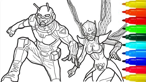 Is the movie ant man produced by disney? 75+ Ant Man And The Wasp Coloring Pages - hd wallpaper