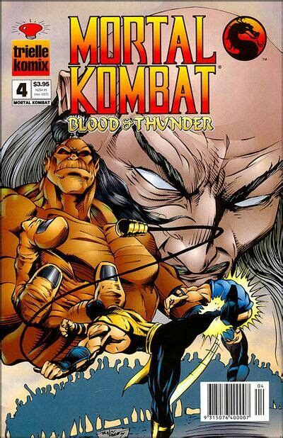 There are thus two different lineups of mortal kombat comics: Scorpion vs Sub-Zero with Goro by Malibu Comics | Mortal ...