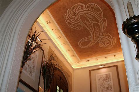 Although plastering over the artex ceiling will seal the asbestos inside, don't forget to pass on this information to future house buyers. Princeton Designer House 2012: Veneshe Venetian Plastering ...