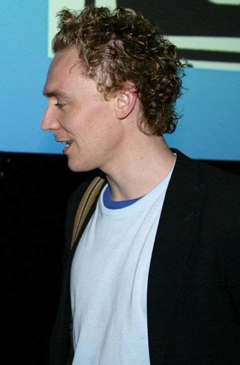 Tom Hiddleston pre 2009, still with his curls. Who else ...